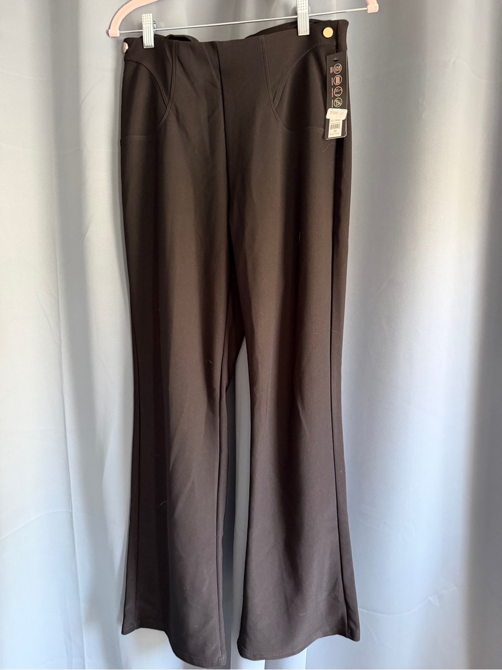 Kay Unger Black Dress with Smooth Neckline